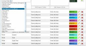 Thailand Map for WordPress Settings
