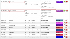 US map for WordPress with Text labels Settings