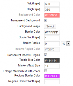 Transparent options WordPress plugin